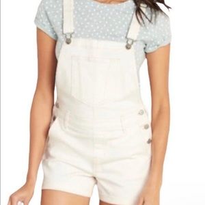 Jean shorteralls for women